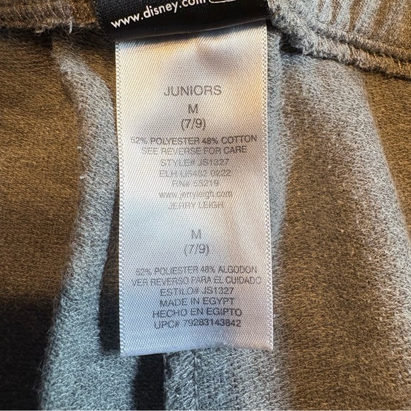 Disney Gray Mickey Mouse Athletic Leisure Shorts, Size Juniors M (7/9) - Picture 6 of 7